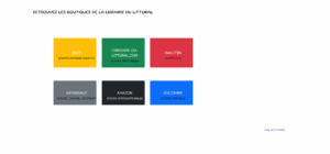 screenshot de librairiedulittoral